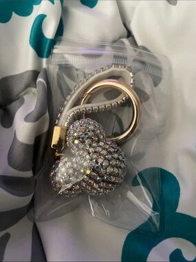 Mickey blinged out keychain